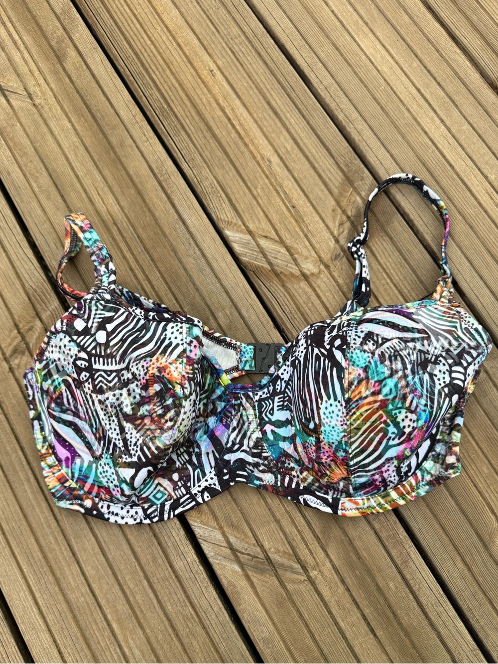 Freya Multicolor Floral Print Bikini Bottom